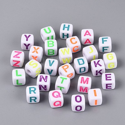 Opaque Acrylic Beads OACR-TAC0007-31-1