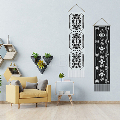 Polyester Decorative Wall Tapestrys AJEW-WH0399-008-1