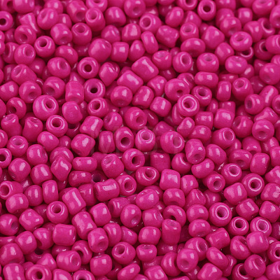 Baking Paint Glass Seed Beads SEED-S002-K24-1