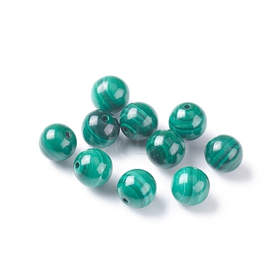 Natural Malachite Beads G-E557-13A-1