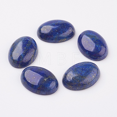 Natural Lapis Lazuli Flat Back Cabochons LS-G-G741-22x30mm-15-1
