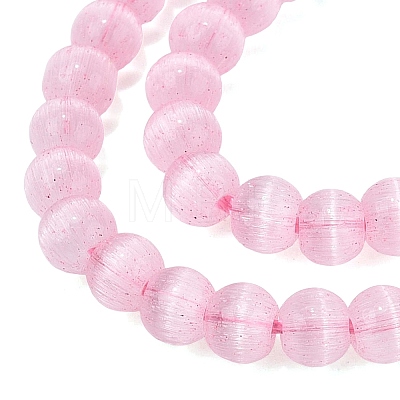 Glass Imitation Cat Eye Beads Strands GLAA-N075-01A-08-1