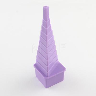 4pcs/set Plastic Border Buddy Quilling Tower Sets DIY Paper Craft DIY-R023-12-1