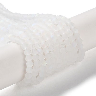 Transparent Glass Beads Strands EGLA-A044-T2mm-MB19-1