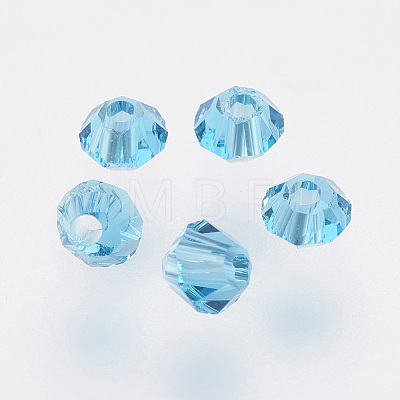 Imitation Austrian Crystal Beads SWAR-F022-3x3mm-243-1