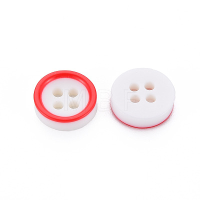 4-Hole Resin Buttons BUTT-N018-056-1