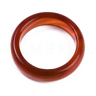 Dyed & Heated Natural Agate Finger Rings for Women RJEW-Z075-02D-1