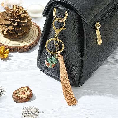 Wood & Alloy Keychains KEYC-YW00262-1