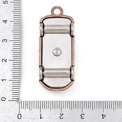 Tibetan Style Alloy Pendants AL-CBA2376-19R-1