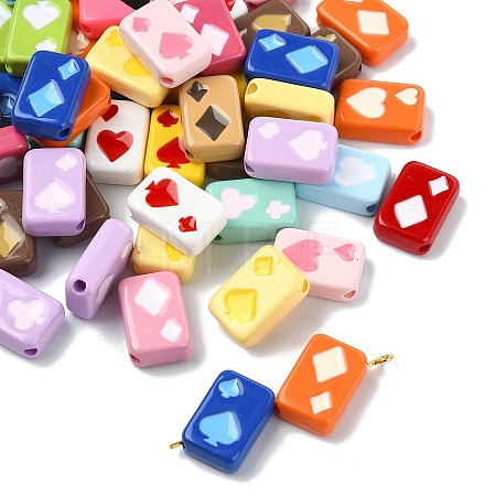 Acrylic Beads MACR-CJZ0001-05-1
