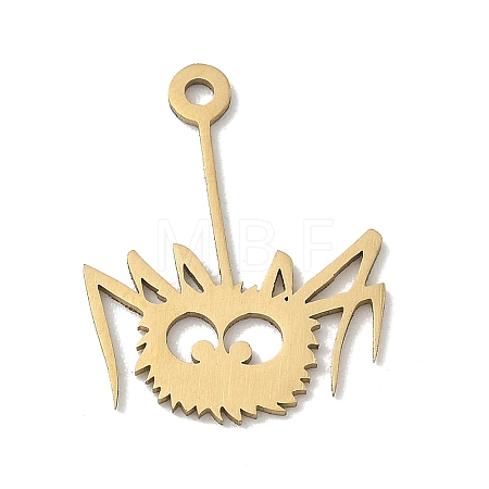 201 Stainless Steel Pendants STAS-B136-08G-1