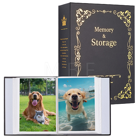 Paper Cover Interstitial Album Book AJEW-CP0011-01C-1