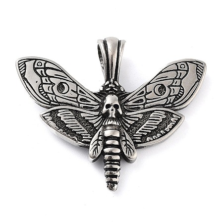 304 Stainless Steel Pendants X-STAS-R225-34AS-1