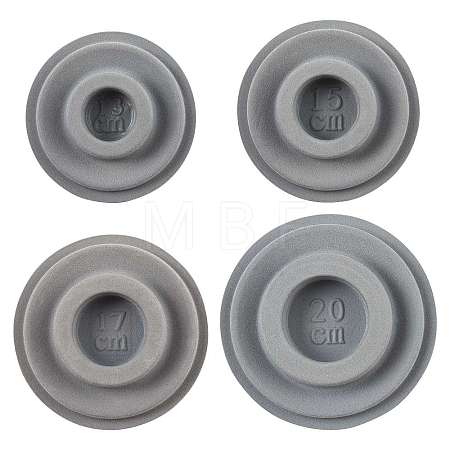 4Pcs 4 Styles PE and Flocking Bead Design Boards ODIS-FS0001-01E-1