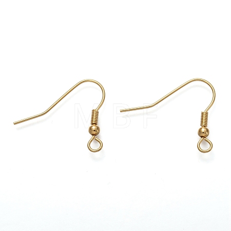304 Stainless Steel Earring Hooks STAS-L258-001A-G-1
