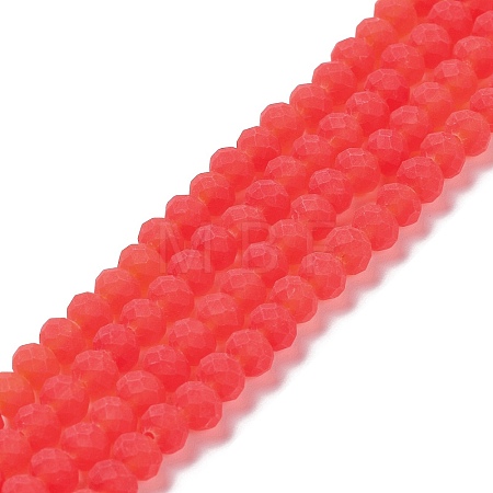 Transparent Glass Beads Strands X1-EGLA-A034-T4mm-MD01-1