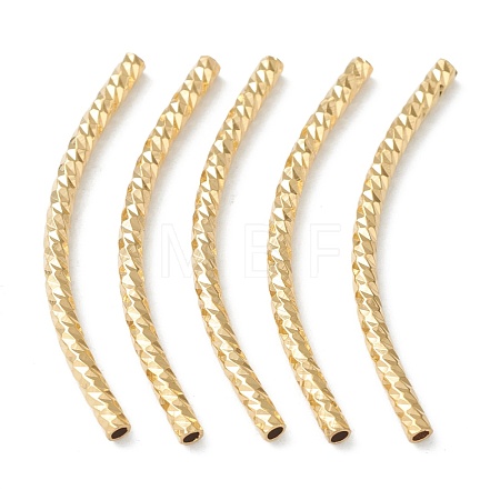 Brass Tube Beads KK-Y003-86H-G-1