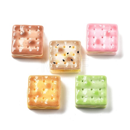 Cute Mini Cartoon Food Series Resin Cabochons CRES-I038-02E-1