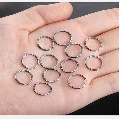 316L Surgical Stainless Steel Hoop Cartilage Earrings WGB51CA-14-1