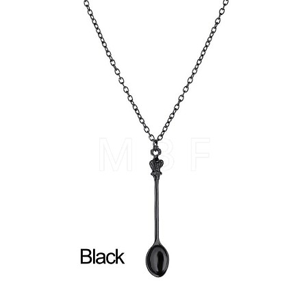 Teaspoon Alloy Pendant Necklaces for Women FS-WG6242D-01-1