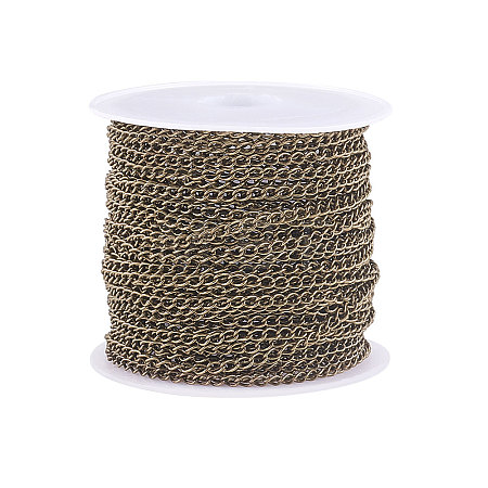 Brass Twisted Chains CHC-CJ0001-24AB-1