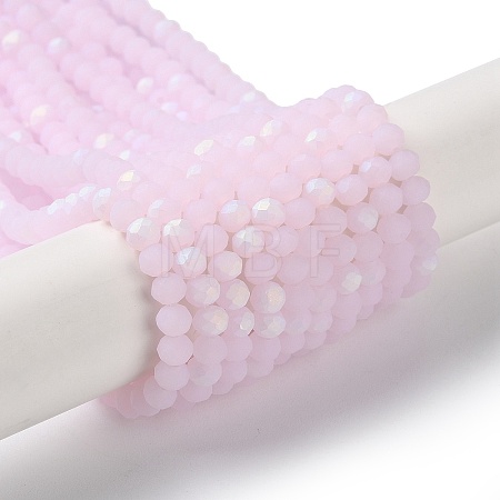 Imitation Jade Glass Beads Strands EGLA-A034-J4mm-MB02-1