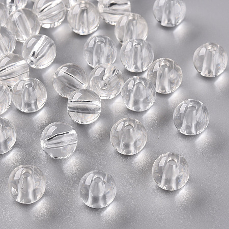 Transparent Acrylic Beads X-MACR-S370-A10mm-205-1