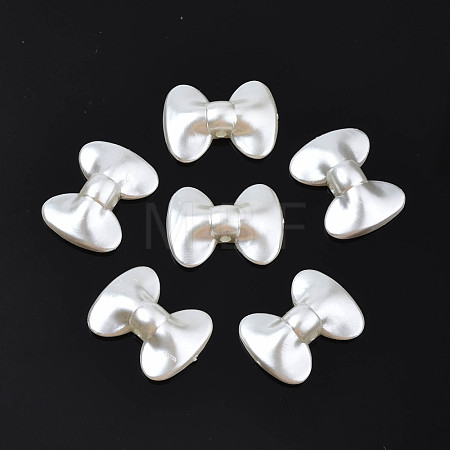 ABS Plastic Imitation Pearl Beads OACR-Q182-09-1