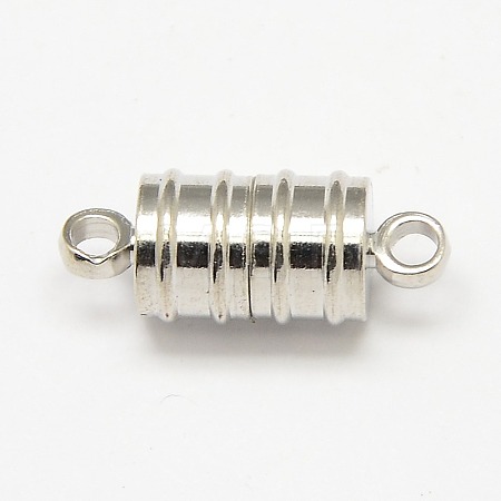 Brass Magnetic Clasps with Loops X-KK-MC028-S-1