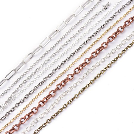 Brass & Stainless Steel Cable Chains CHC-XCP0001-22-1