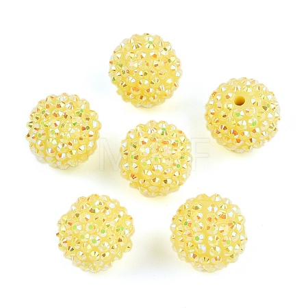 AB-Color Resin Rhinestone Beads RESI-S315-18x20-12-1