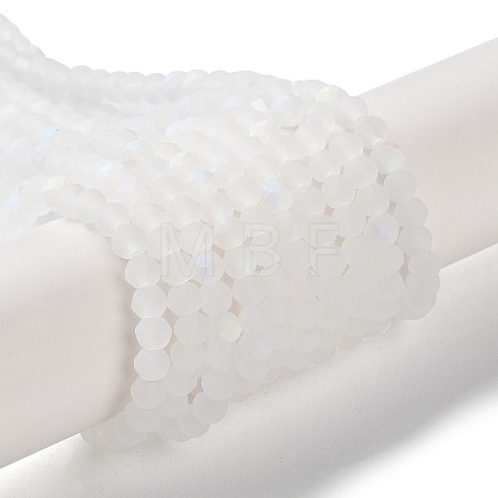 Transparent Glass Beads Strands EGLA-A044-T2mm-MB19-1