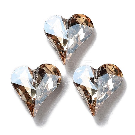 K9 Glass Rhinestone Cabochons GLAA-H034-01B-001GS-1