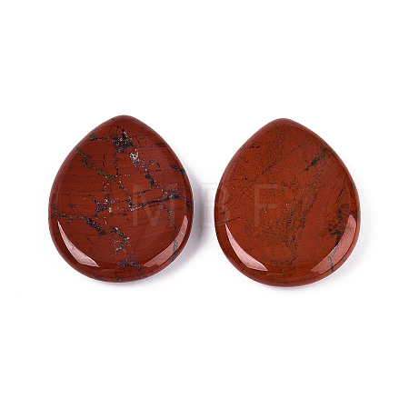 Natural Red Jasper Worry Stones for Anxiety G-T144-13E-1