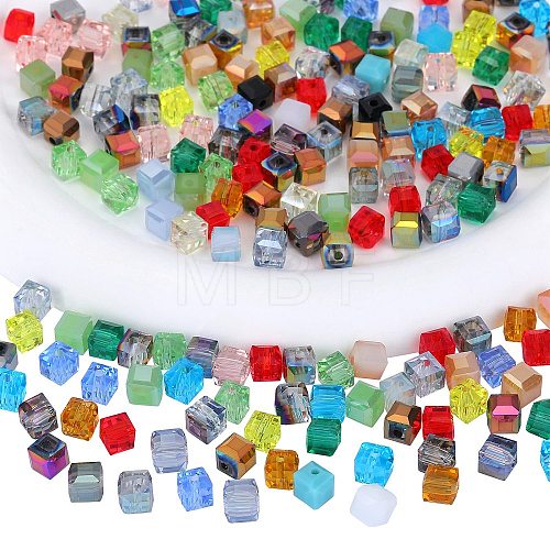 2 Bags Imitation Artificial Crystal Glass Beads GLAA-SZ0001-95C-10-1