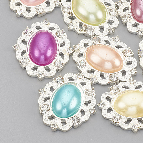 Alloy Cabochons RB-N050-02-13S-1