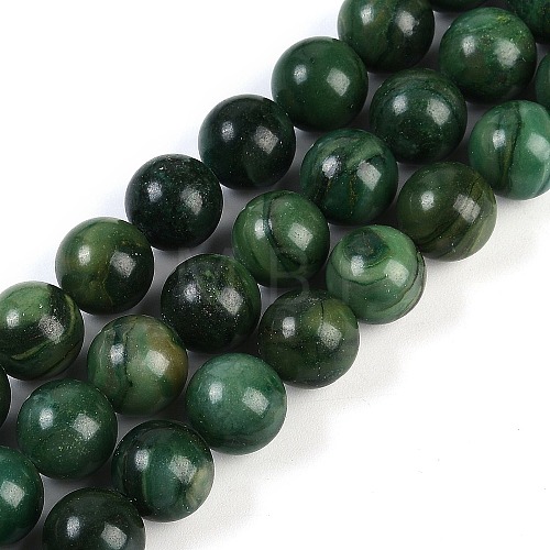 Natural African Jade Beads Strands G-G167-A05-10MM-1