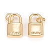 Brass Charms LS-KK-Q765-02G-1