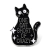 Cartoon Style Cat Enamel Pins JEWB-Q041-02A-1