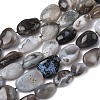 Natural Botswana Agate Beads Strands G-L650-D03-04-2