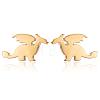 Cute Mini Flying Dragon Animal Earrings for Girls - Stainless Steel. ST7731318-1