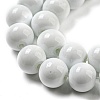 Painted Glass Bead Strands DGLA-S071-8mm-01-3