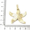 Brass Enamel Pendants KK-Z153-18G-01-3