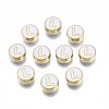 Alloy Enamel Beads ENAM-N052-006-01L-RS-1