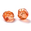 Autumn Theme Transparent Glass Beads GLAA-P049-A01-2