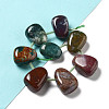 Natural Indian Agate Beads Strands G-P528-E07-01-2