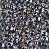 FGB Inside Colours Transparent Glass Seed Beads SEED-T009-01A-2