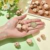 20Pcs 5 Styles Wood Beads WOOD-FS0002-59-4