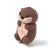 Animal Theme Silicone Beads SIL-E013-03G-2
