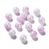 Two Tone Opaque Acrylic Beads SACR-P024-01B-W04-1